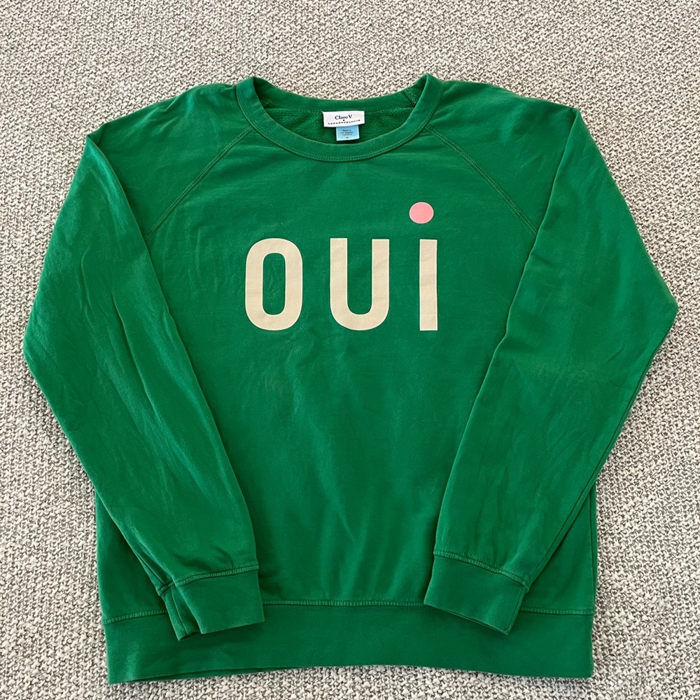 Anthropologie x Clare V Oui Sweatshirt